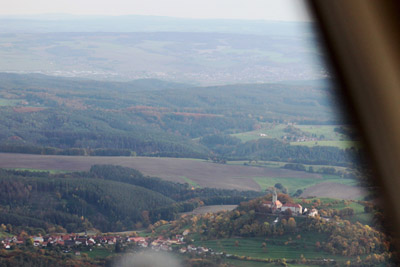 Oktober 2022 | Die Leuchtenburg bei Kahla - im oberen Bildteil: P&ouml;&szlig;neck